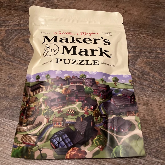 Maker’s Mark Puzzle, Holiday Gift 2021-Brand new! - Picture 1 of 2